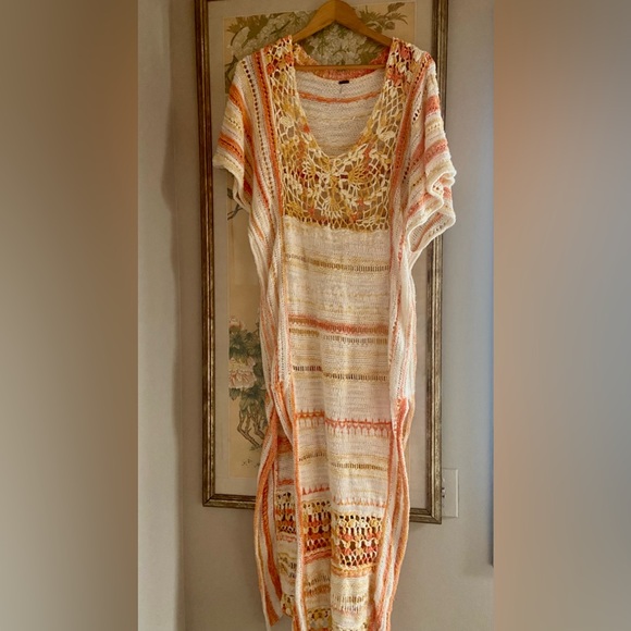 Free People Dresses & Skirts - Free People crochet kaftan